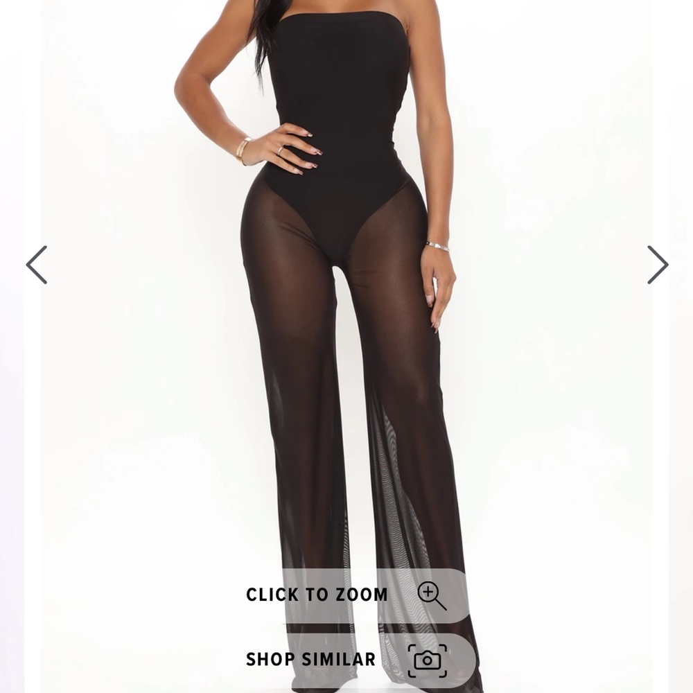 Party Starter Mesh Jumpsuit